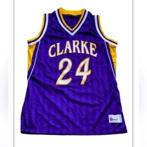 SPEEDLINE Athletic Wear Sleeveless Jersey Basketball Women Sz L Purple 24 Clarke